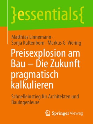 cover image of Preisexplosion am Bau – Die Zukunft pragmatisch kalkulieren